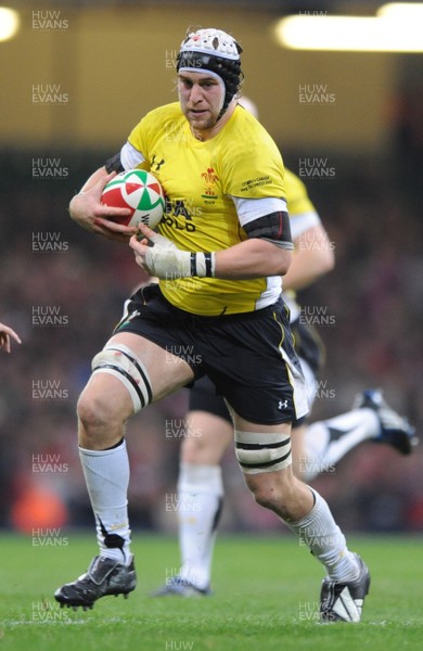 14.11.08 - Wales v Canada -  Invesco Perpetual Series 2008 - Wales' Ryan Jones. 
