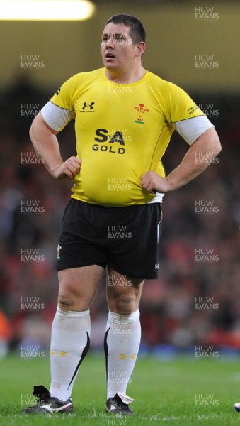14.11.08 - Wales v Canada -  Invesco Perpetual Series 2008 - Wales' Eifion Roberts. 