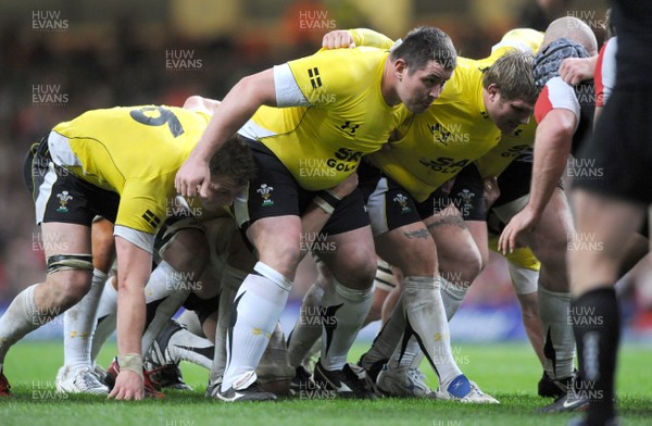 14.11.08 - Wales v Canada -  Invesco Perpetual Series 2008 - Wales' Eifion Roberts. 