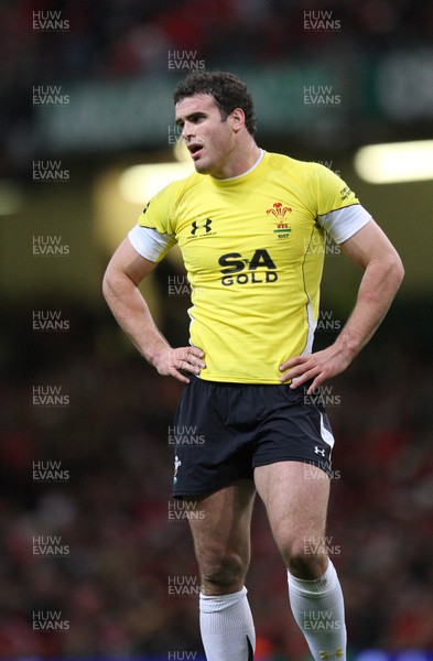 14.11.08 ... Wales v Canada, Invesco Perpetual International 2008 Wales' Jamie Roberts  