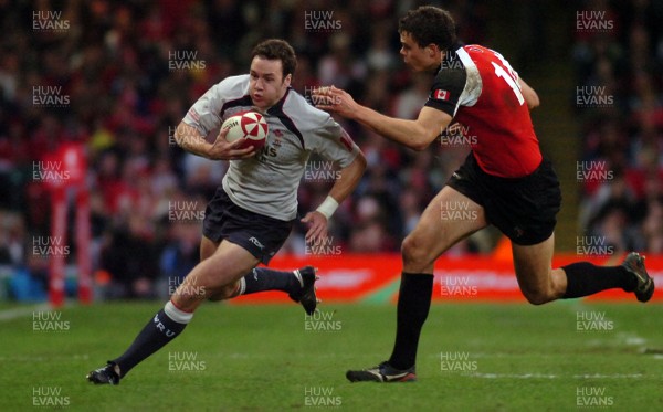 17.11.06 - Wales v Canada - Invesco Perpetual Series 2006 - Wales Mark Jones 