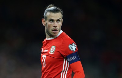 131019 - Wales v Croatia - European Championship Qualifiers - Group E - Gareth Bale of Wales