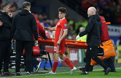 131019 - Wales v Croatia - European Championship Qualifiers - Group E - Daniel James of Wales