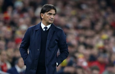 131019 - Wales v Croatia - European Championship Qualifiers - Group E - Croatia Manager Zlatko Dalic