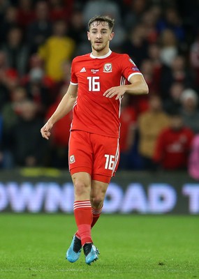 131019 - Wales v Croatia - European Championship Qualifiers - Group E - Tom Lockyer of Wales