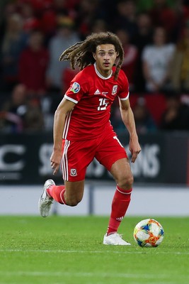 131019 - Wales v Croatia, UEFA Euro 2020 Qualifier - Ethan Ampadu of Wales