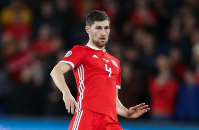 131019 - Wales v Croatia, UEFA Euro 2020 Qualifier - Ben Davies of Wales