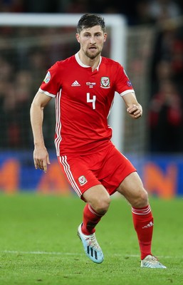 131019 - Wales v Croatia, UEFA Euro 2020 Qualifier - Ben Davies of Wales