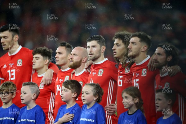 131019 - Wales v Croatia - European Championship Qualifiers - Group E - Ben Davies of Wales