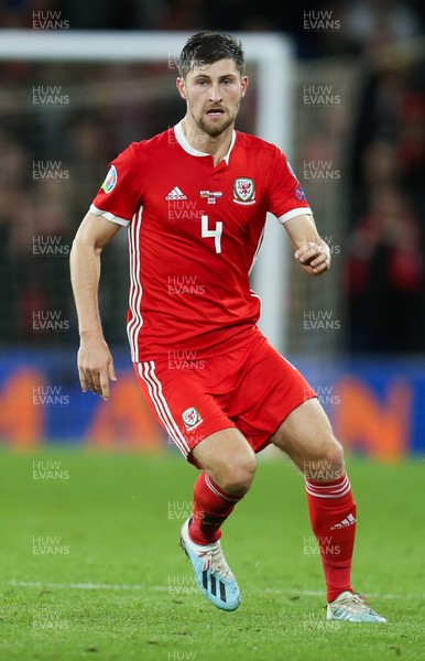 131019 - Wales v Croatia, UEFA Euro 2020 Qualifier - Ben Davies of Wales