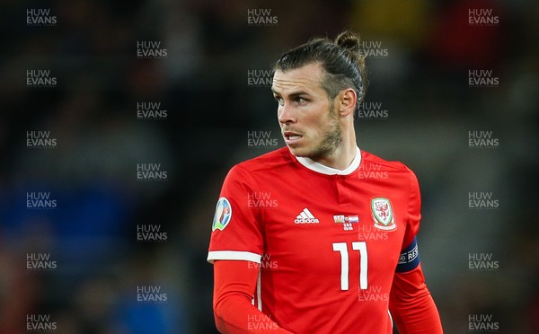 131019 - Wales v Croatia, UEFA Euro 2020 Qualifier - Gareth Bale of Wales