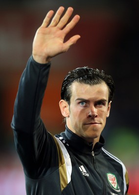 131014 - Wales v Cyprus, UEFA European Championship Qualifier - Wales' Gareth Bale