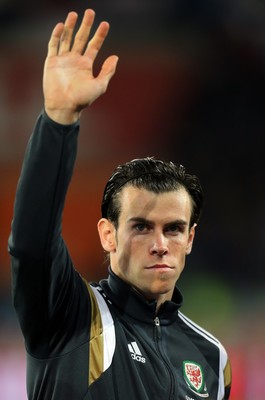 131014 - Wales v Cyprus, UEFA European Championship Qualifier - Wales' Gareth Bale