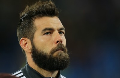 131014 - Wales v Cyprus, UEFA European Championship Qualifier - Wales' Joe Ledley