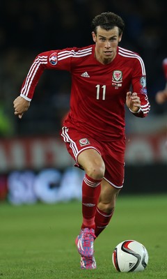 131014 - Wales v Cyprus, UEFA European Championship Qualifier - Wales' Gareth Bale