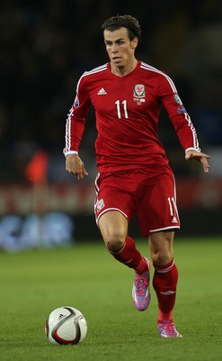 131014 - Wales v Cyprus, UEFA European Championship Qualifier - Wales' Gareth Bale