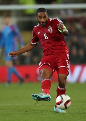 131014 - Wales v Cyprus, UEFA European Championship Qualifier - Wales' Ashley Williams