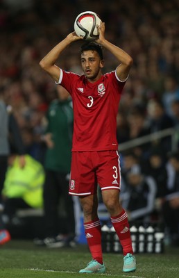 131014 - Wales v Cyprus, UEFA European Championship Qualifier - Wales' Neil Taylor
