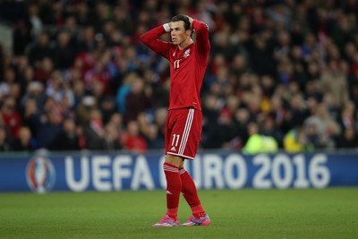 131014 - Wales v Cyprus, UEFA European Championship Qualifier - Wales' Gareth Bale