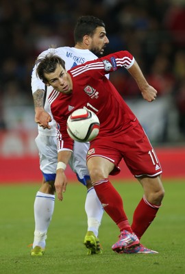131014 - Wales v Cyprus, UEFA European Championship Qualifier - Wales' Gareth Bale