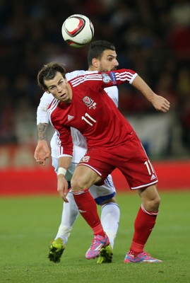 131014 - Wales v Cyprus, UEFA European Championship Qualifier - Wales' Gareth Bale