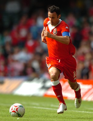 02.06.07 - Wales v Czech Republic - UEFA Euro 2008 Qualifying, Group D - Wales' Ryan Giggs 