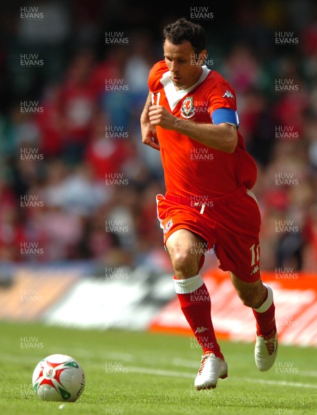 02.06.07 - Wales v Czech Republic - UEFA Euro 2008 Qualifying, Group D - Wales' Ryan Giggs 