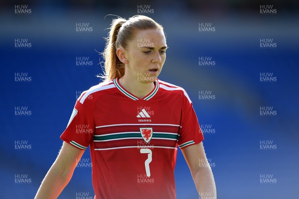090626 - Wales Women v Czech Republic Women - 2027 FIFA Women's World Cup Qualifying - Ceri Holland of Wales