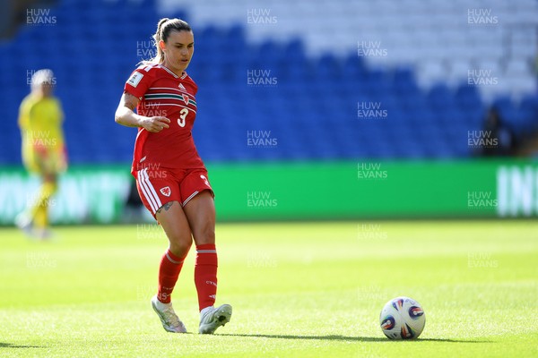 090626 - Wales Women v Czech Republic Women - 2027 FIFA Women's World Cup Qualifying - Gemma Evans of Wales