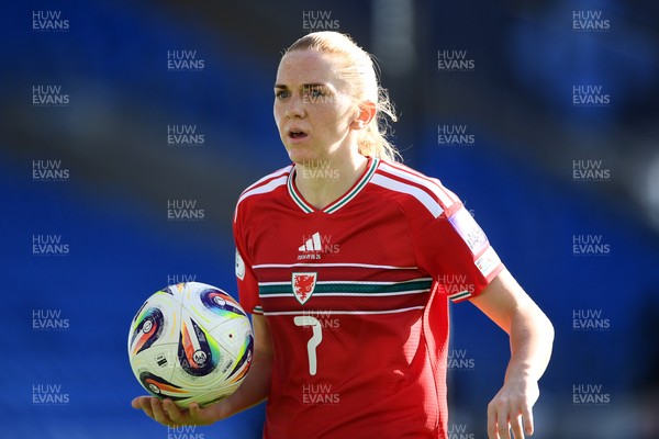 090626 - Wales Women v Czech Republic Women - 2027 FIFA Women's World Cup Qualifying - Ceri Holland of Wales