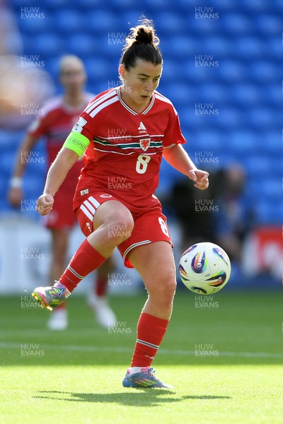 090626 - Wales Women v Czech Republic Women - 2027 FIFA Women's World Cup Qualifying - Angharad James of Wales