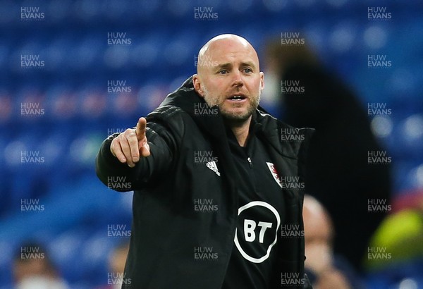 300321 Wales v Czech Republic, FIFA World Cup 2022 Qualifying match - Wales coach Rob Page during the match
