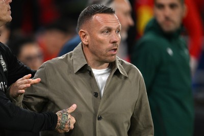 041026 - Wales v Denmark - UEFA Nations League - Craig Bellamy, Wales Manager