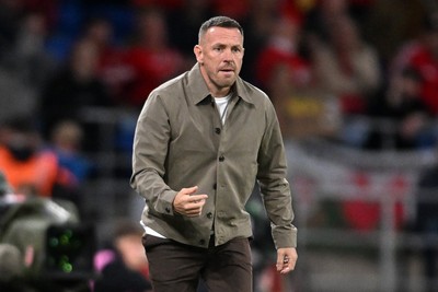 041026 - Wales v Denmark - UEFA Nations League - Craig Bellamy, Wales Manager