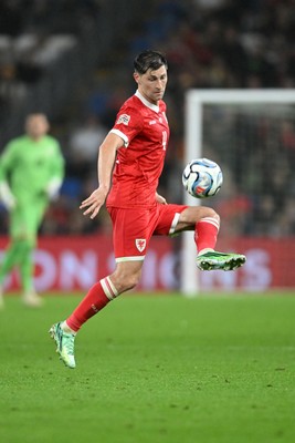 041026 - Wales v Denmark - UEFA Nations League - Ben Davies of Wales