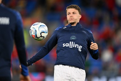 041026 - Wales v Denmark - UEFA Nations League - Anton Gaaei of Denmark