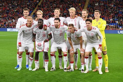 041026 - Wales v Denmark - UEFA Nations League - Denmark team photo