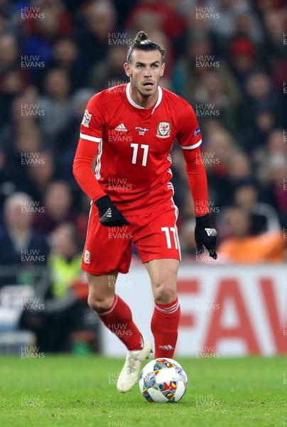 161118 - Wales v Denmark - UEFA Nations League B - Gareth Bale of Wales