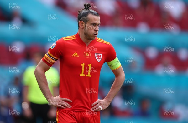 260621 - Wales v Denmark - European Championship - Round of 16 - Gareth Bale of Wales