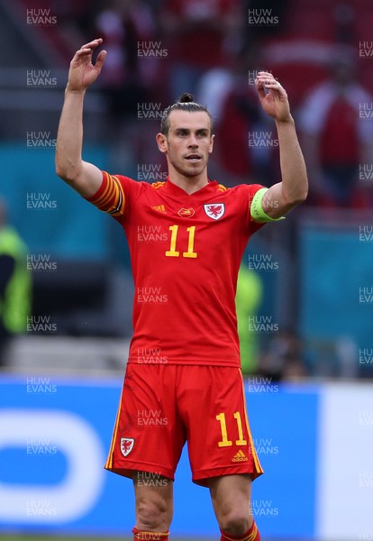 260621 - Wales v Denmark - European Championship - Round of 16 - Dejected Gareth Bale of Wales at full time