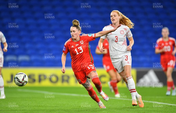 260923 - Wales v Denmark - UEFA Women’s Nations League - Hayley Ladd of Wales