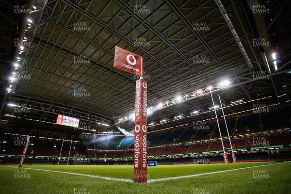 050823 - Wales v England - Vodafone Summer Series - General View of the Principality Stadium