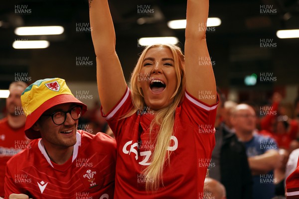 050823 - Wales v England - Vodafone Summer Series - Fans