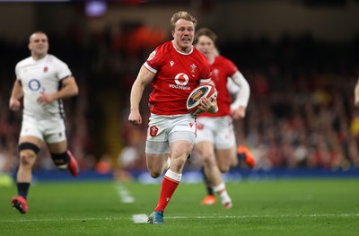 150325 - Wales v England - Guinness Six Nations Championship - Blair Murray of Wales 