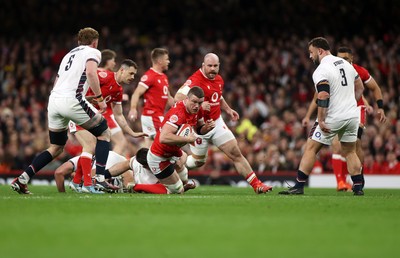 150325 - Wales v England - Guinness Six Nations Championship - Will Rowlands of Wales 