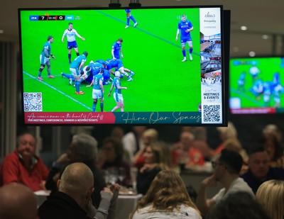 150325 Wales v England, Guinness Mens Six Nations - Hospitality screens