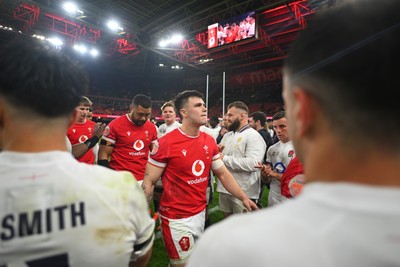 150325 - Wales v England - Guinness Six Nations - Joe Roberts of Wales 