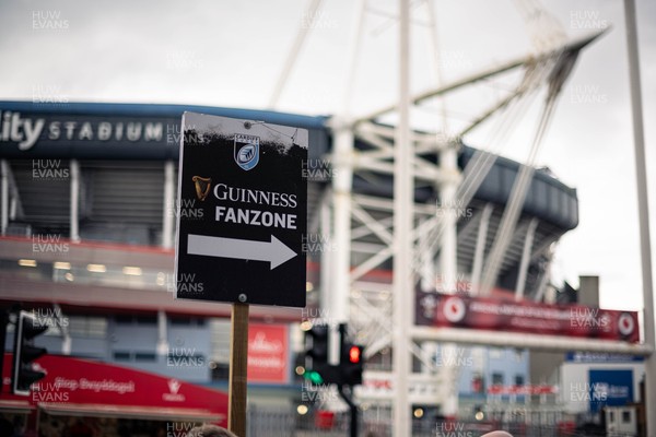 150325 - Wales v England - Guinness Six Nations - External Views of Principality Stadium ahead of the game 