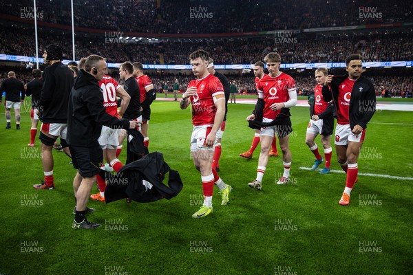 150325 - Wales v England - Guinness Six Nations Championship - Joe Roberts of Wales 