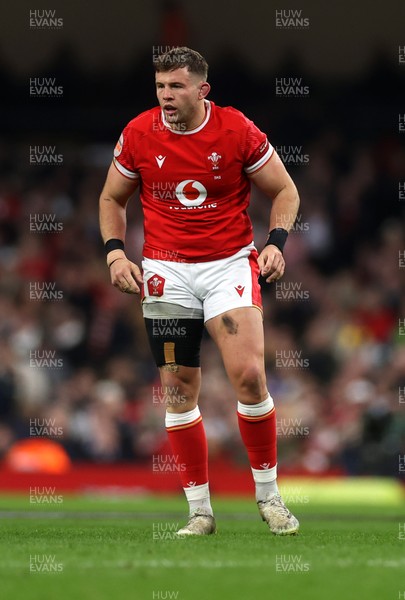 150325 - Wales v England - Guinness Six Nations Championship - Elliot Dee of Wales 